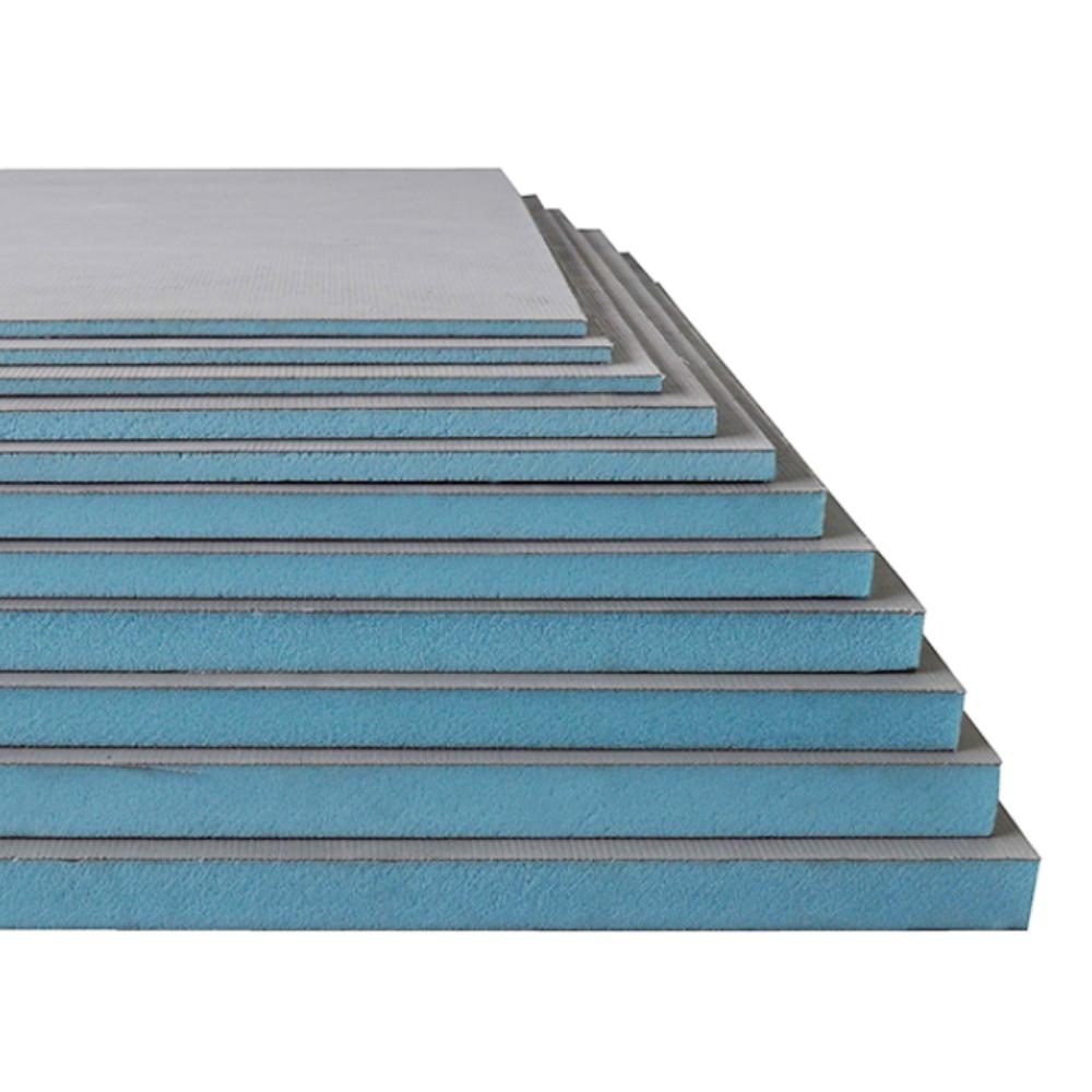10 x 1200 x 600 mm 5er Set Bauplatten mit Beschichtung Hartschaum-Bauplatten für Fliesenleger