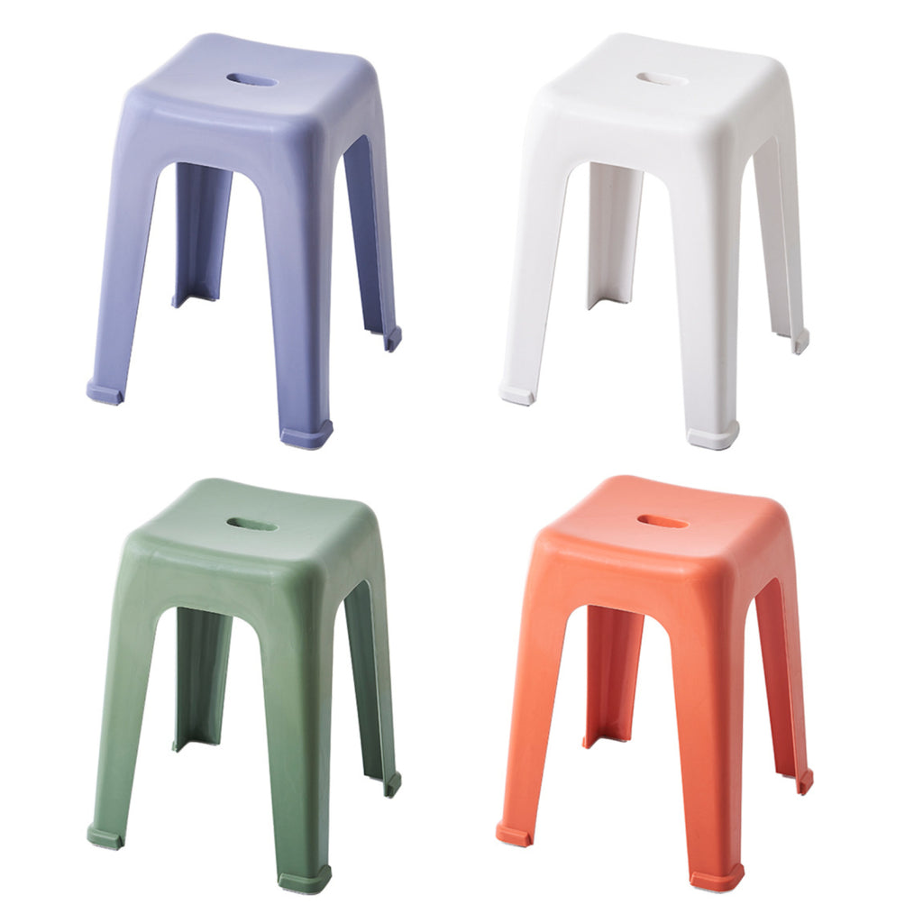 BIRNHORN Design Badhocker Duschhocker Sitzhocker Badezimme Dusche Wohnzimmer Stuhl aus Kunststoff Typ 1