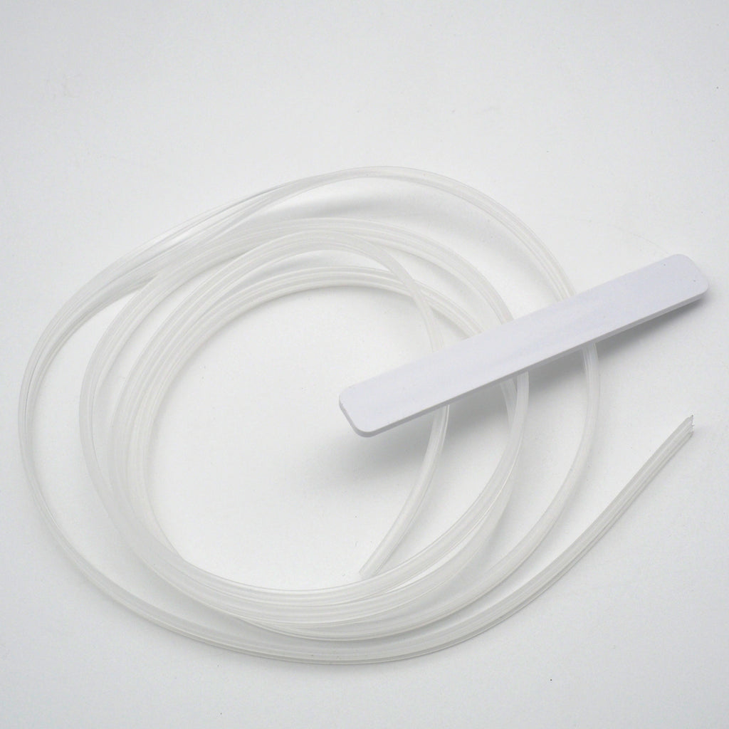 WITEN&NOCK Verglasungsdichtung Dusche 200 cm halbtransparent Fugenbreite von 2–3 mm