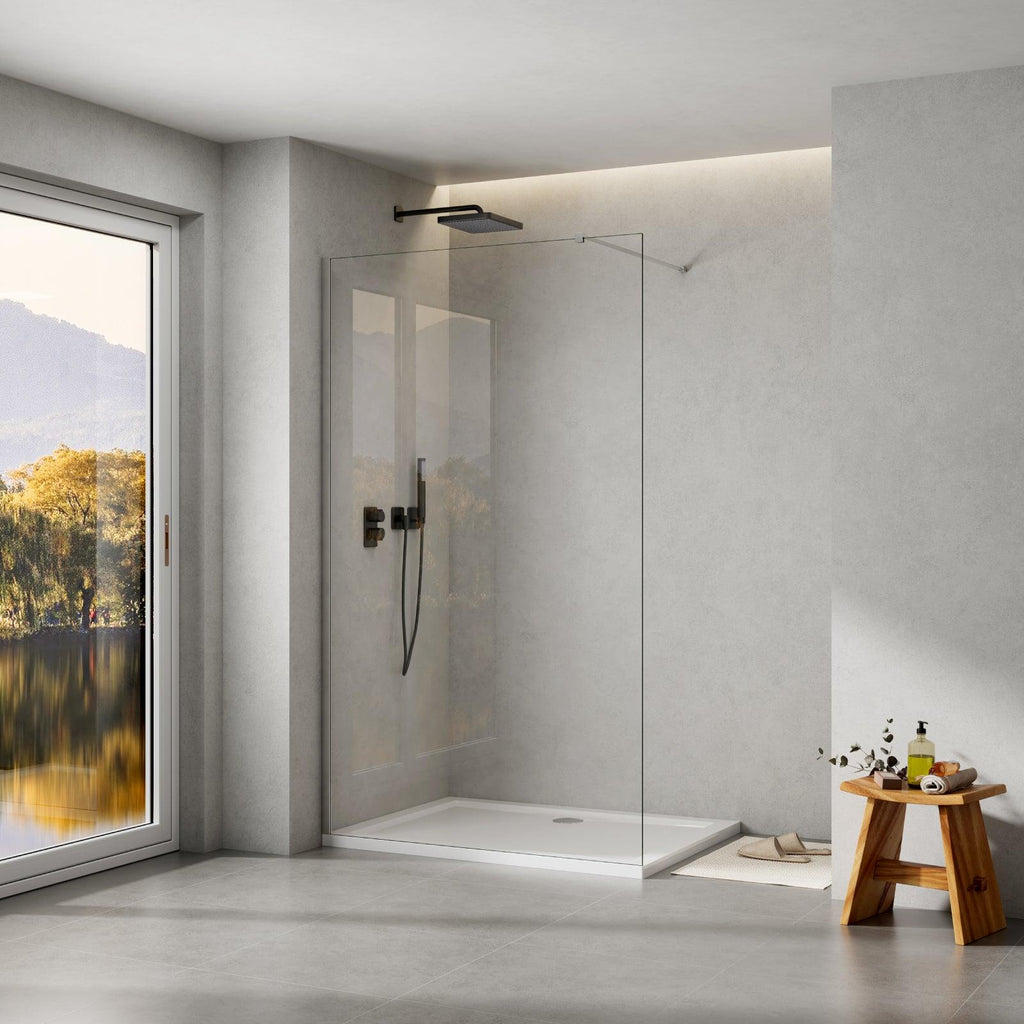PRIEL SMC Duschtasse Dusche weiß in Hochglanz superflach rechteckig oh – WITEN&NOCK