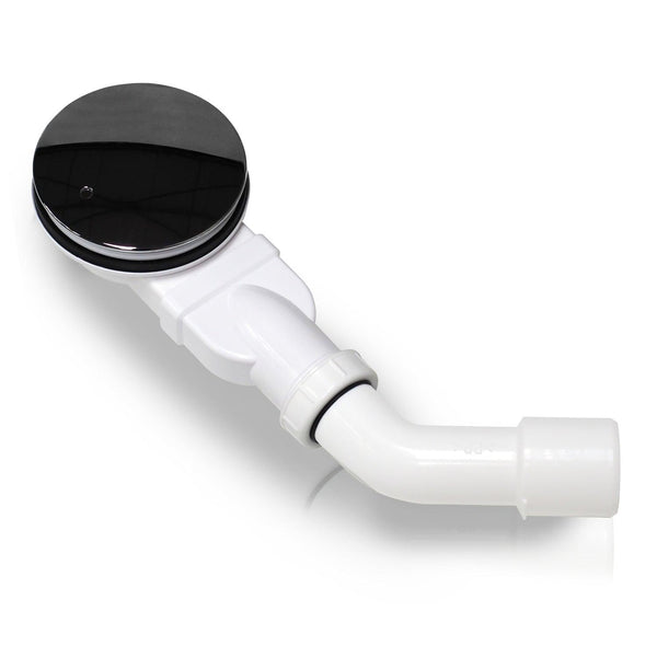 SCHÖPFL Superflache Ablaufgarnitur Set für Duschwanne Duschtasse Ø 90 mm Bad Duschabfluss Siphon mit Abdeckung - WITEN&NOCK