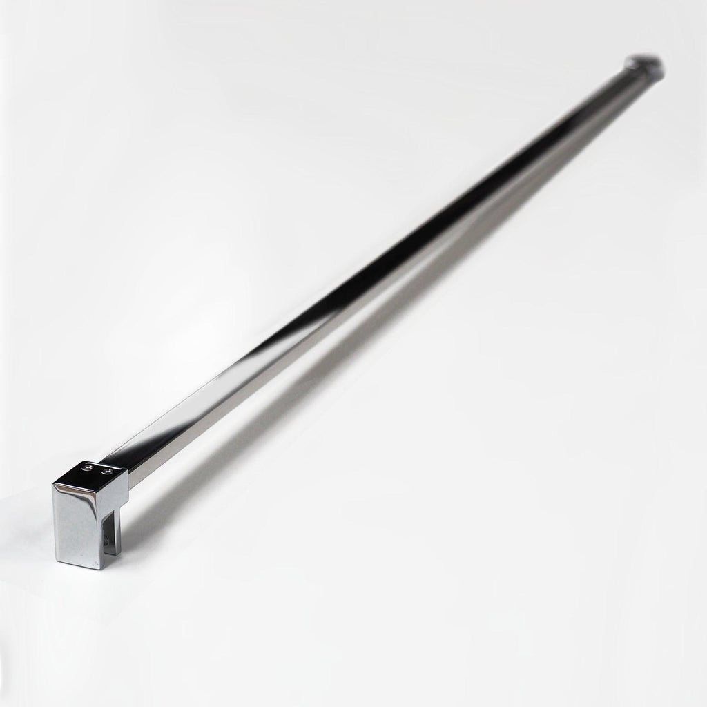 Stabilisator Edelstahl für Walk In Duschwand Länge 100 / 120 cm - WITEN&NOCK